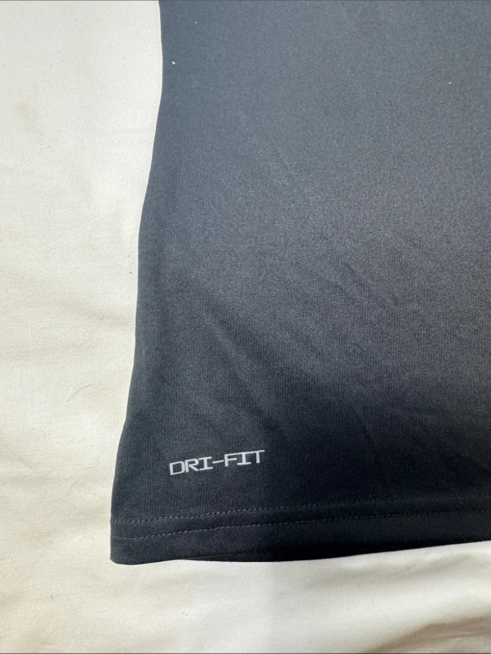 Nike‎ Dri Fit Tee Womens Medium Gray Athletic Workout Top NWT
